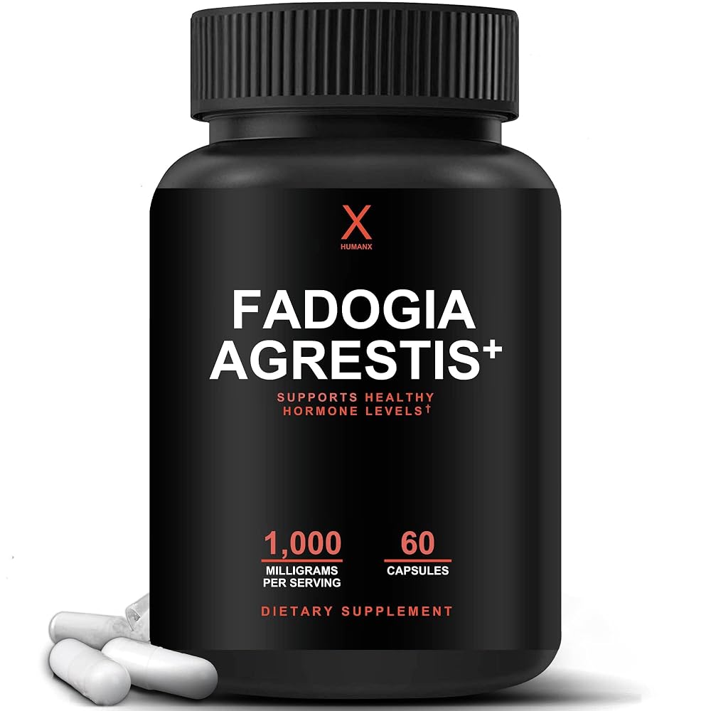 HUMANX Fadogia Agrestis Tongkat Ali Beta Ecdysterone - 60 Capsules
