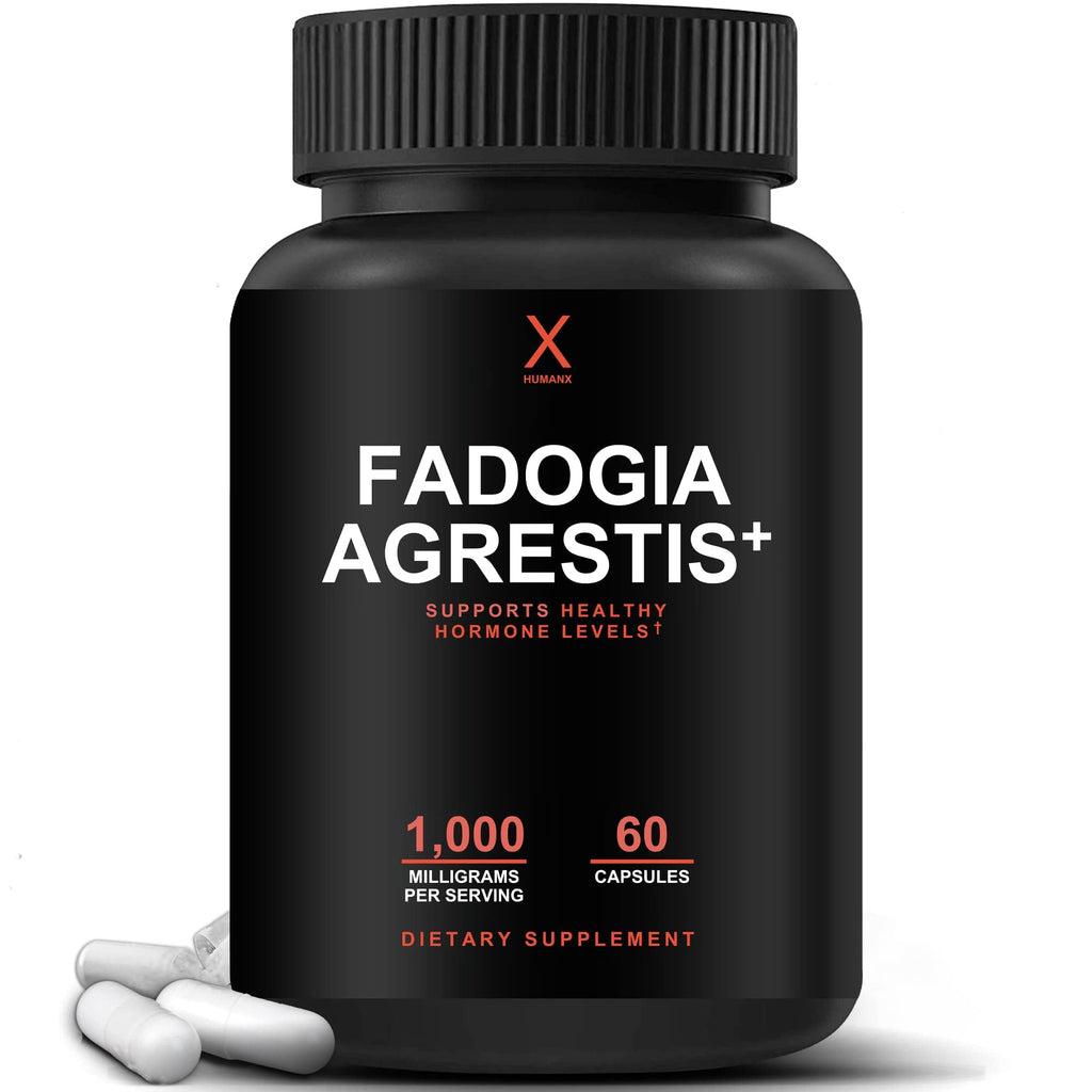 HUMANX Fadogia Agrestis Tongkat Ali Beta Ecdysterone - 60 Capsules