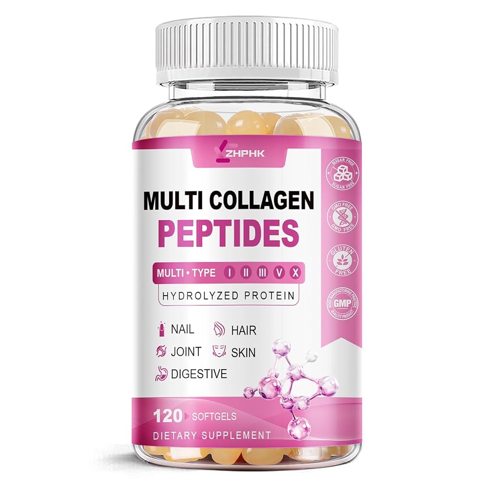 ZHPHK Multi Collagen Peptides for Women Hydrolyzed Collagen Peptides