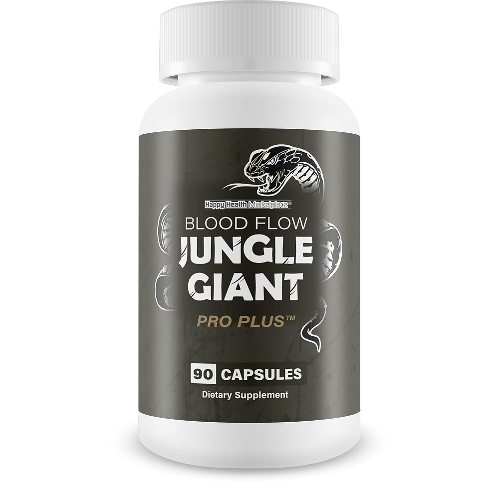 Happy Health Marketplace Blood Flow Jungle Giant Pro Plus - 90 Capsules