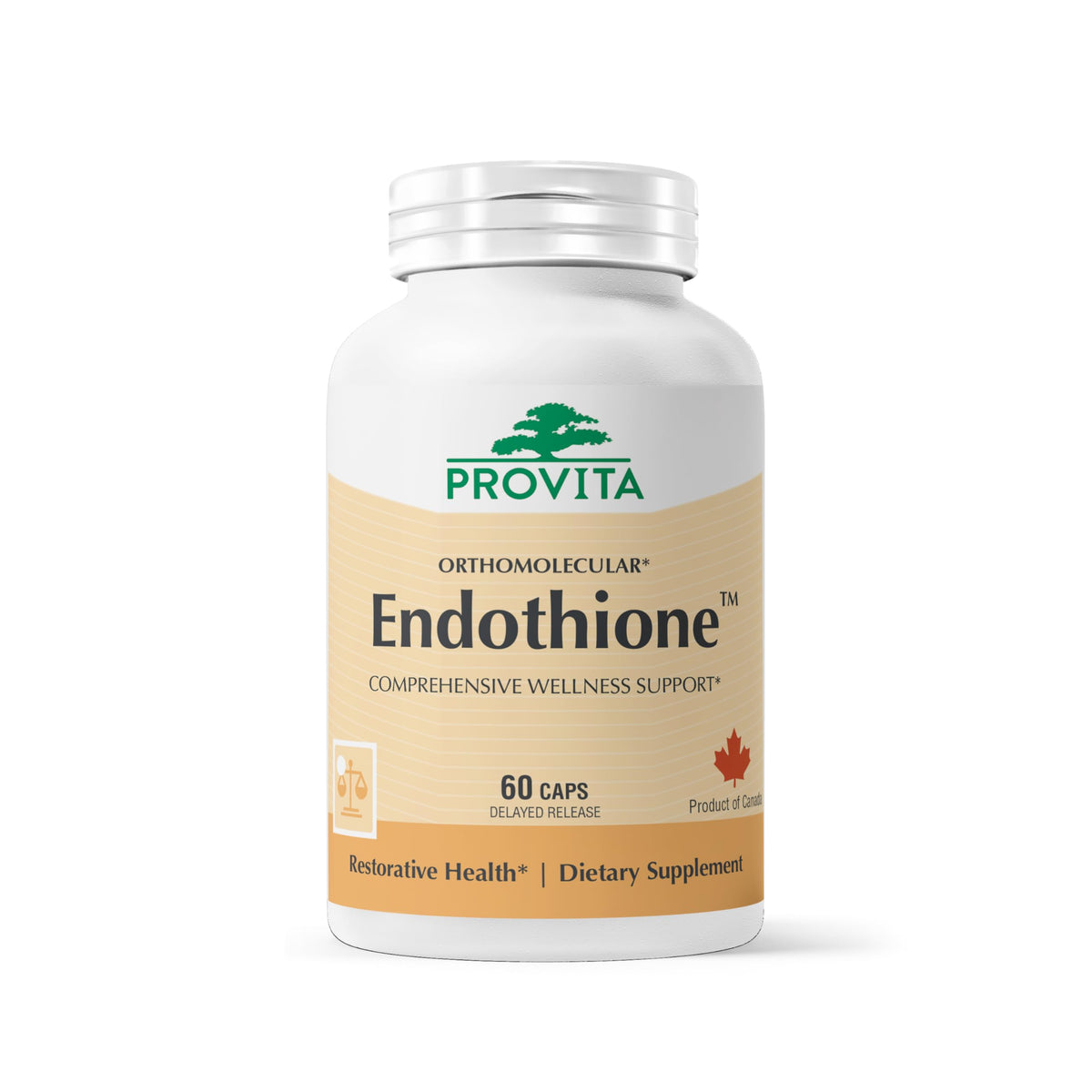 PROVITA Endothione Glutathione Booster - 60 Vegetarian Capsules