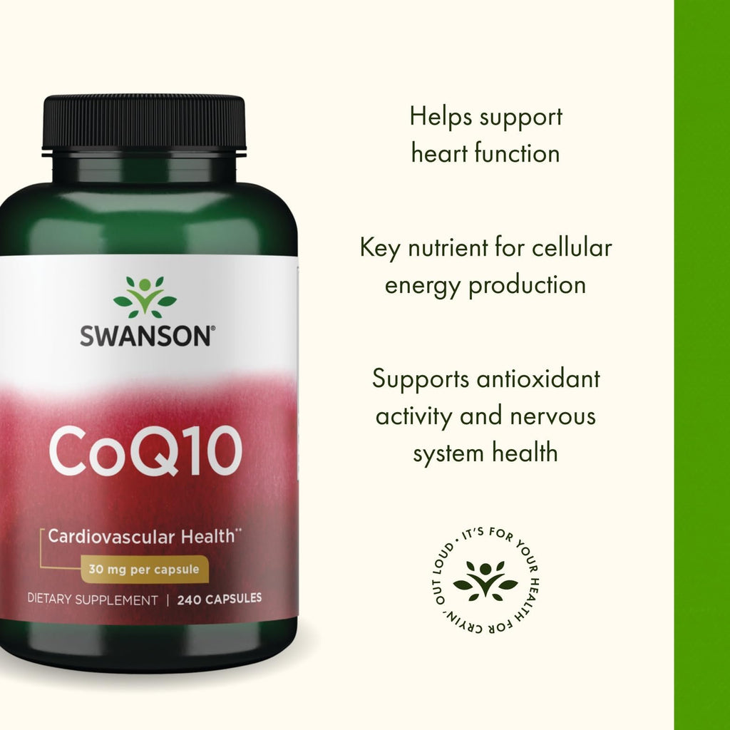 Swanson Coq10 30 Milligrams
