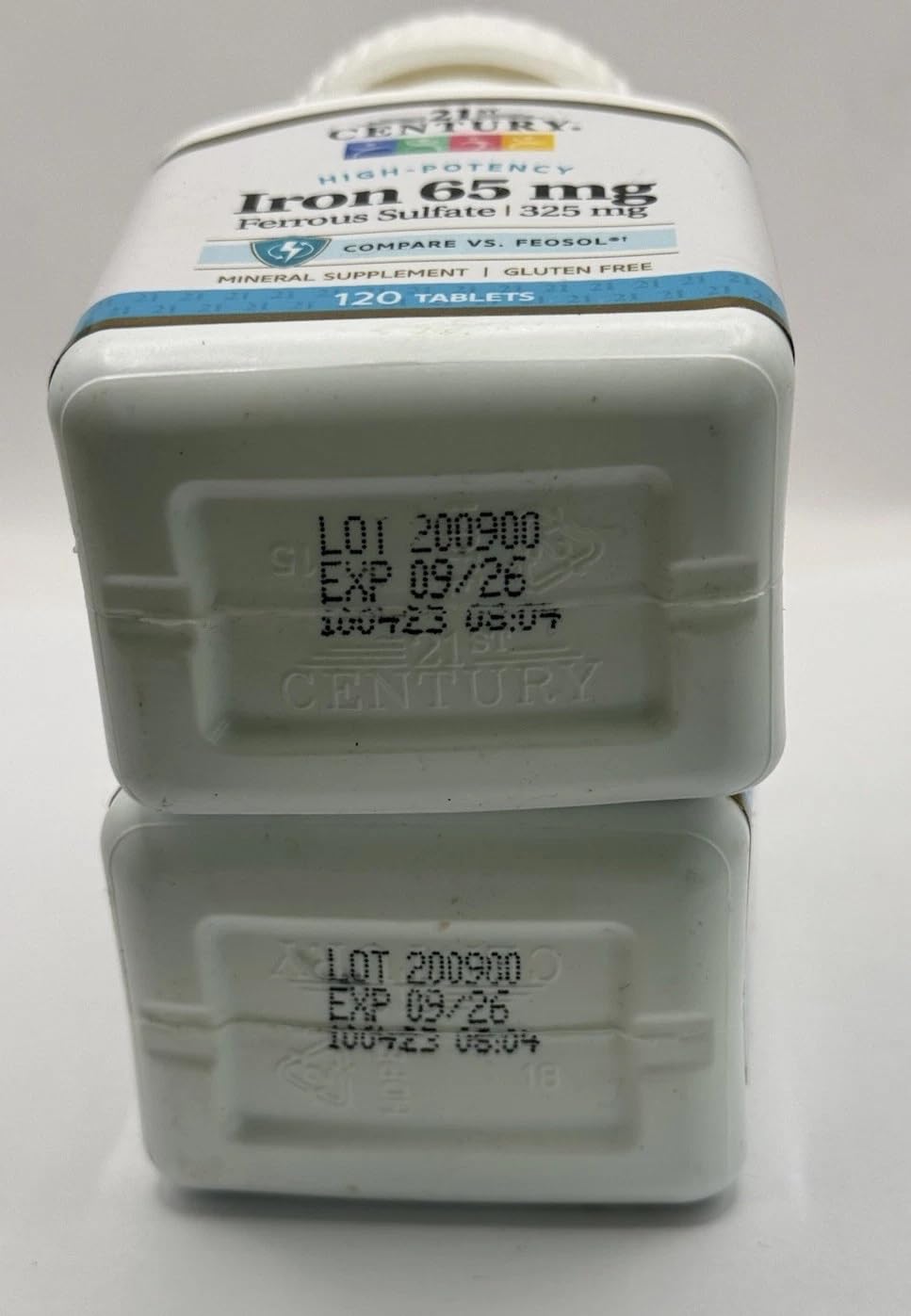 21st Century Iron 65 mg - 600 Tablets - image 5