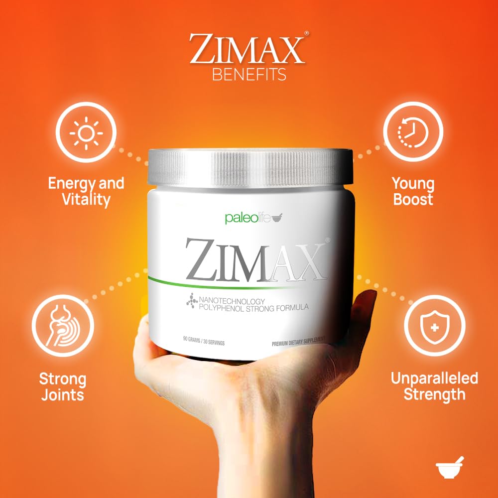 Paleolf ZIMAX Super ANTIOXIDANT - 100% Natural - High Absorption