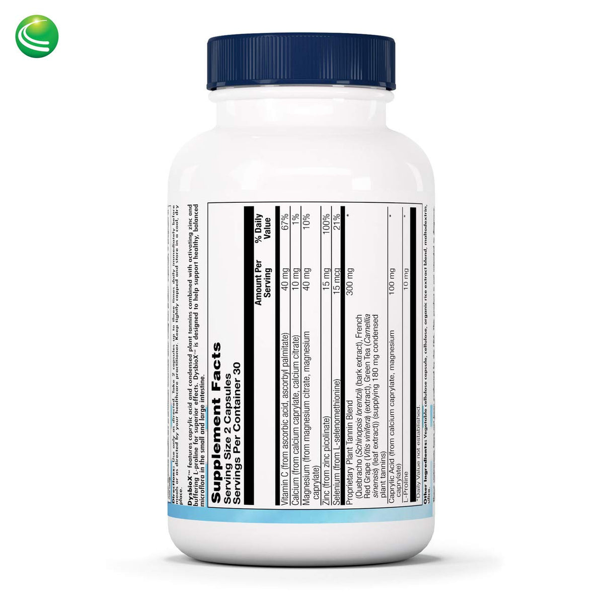 Nutra BioGenesis DysbioX Green Tea Antioxidant - 60 Vegan Capsules - image 2