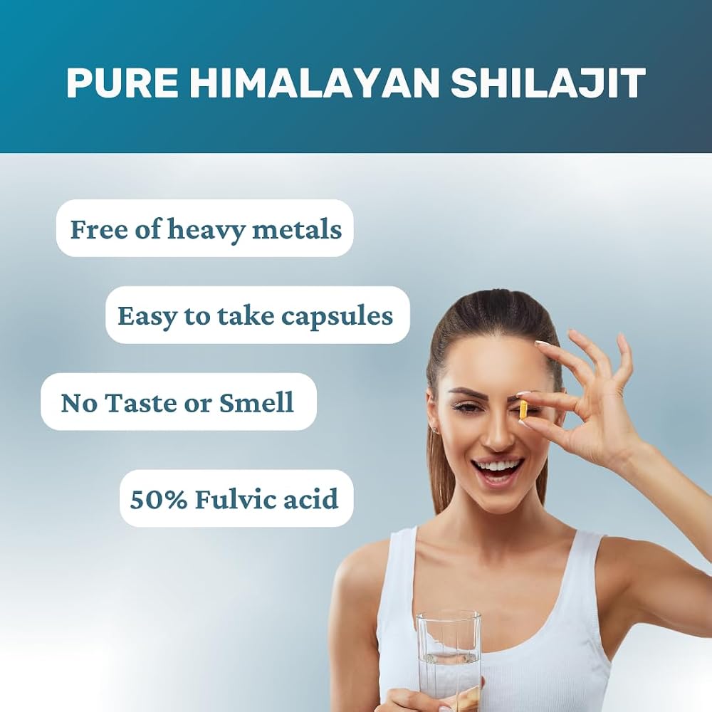 Rhoziva Shilajit for Men & Women-50% Fulvic Acid