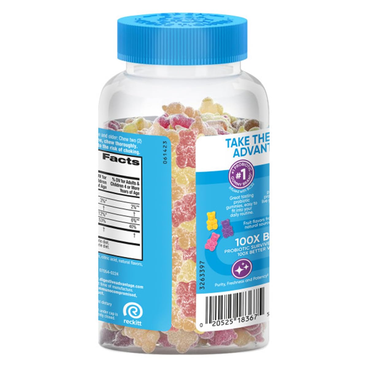 Schiff Digestive Advantage Probiotic Gummies - 120 Count - image 3