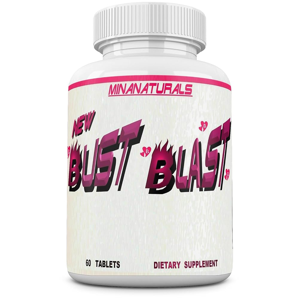MINANATURALS Bust Blast Breast Enhancement - 60 Tablets