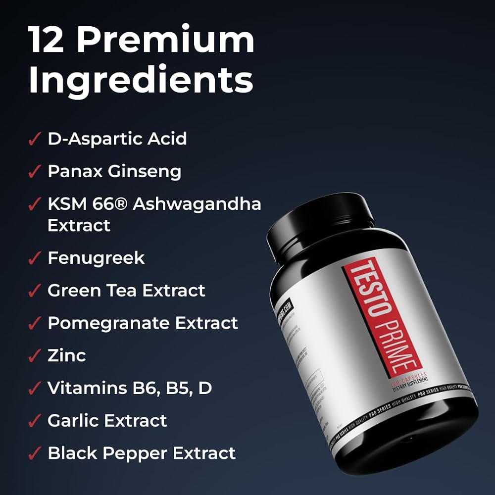 TestoPrime Testosterone Booster for Men - 120 Tablets - image 6