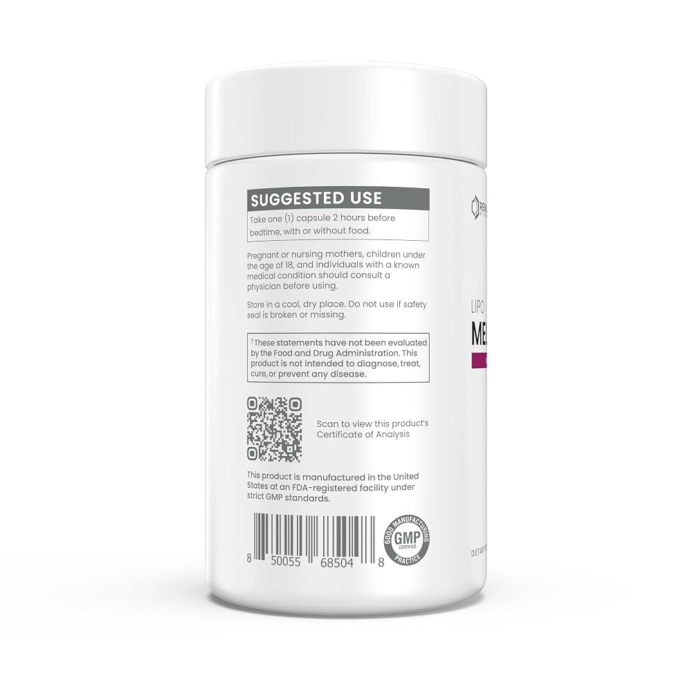 Renue By Science Liposomal Melatonin Sleep Aid - 90 Capsules - image 2