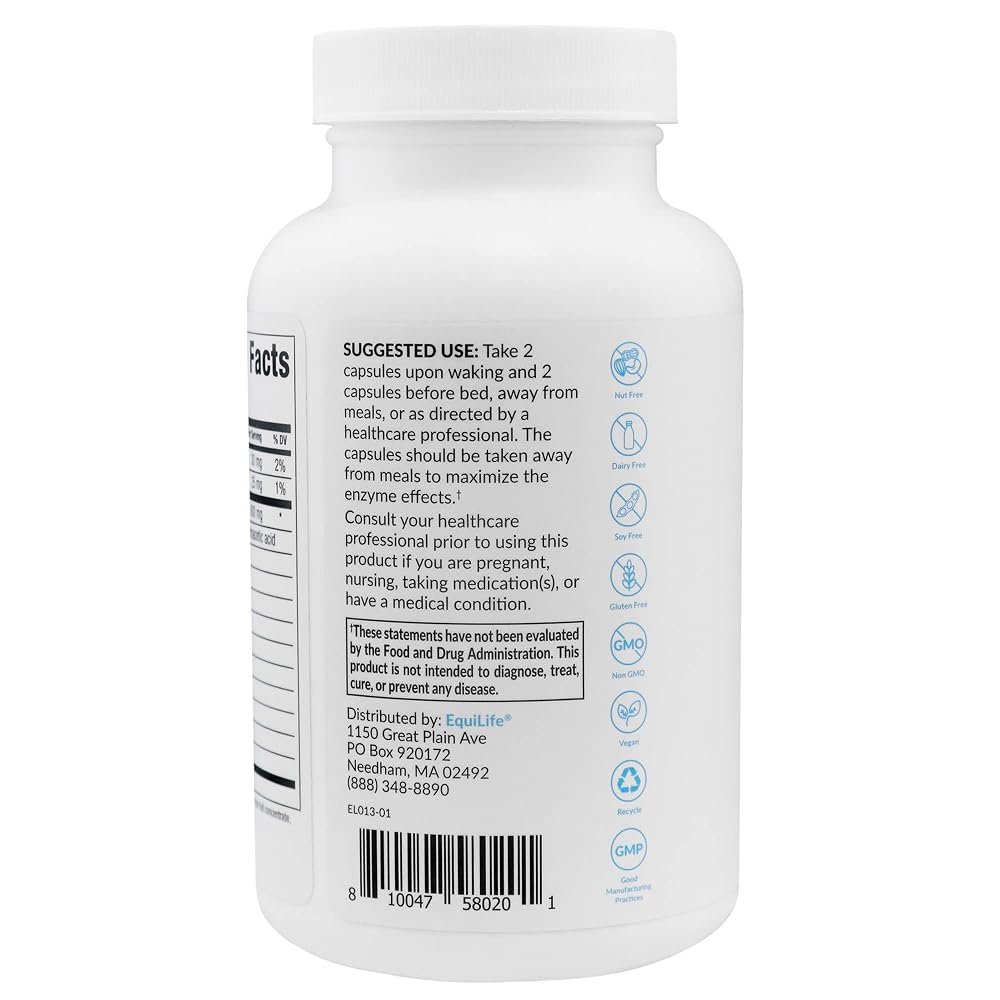 Equilife FloraFilm Enzyme Blend for Gut Health - 120 Capsules - image 3