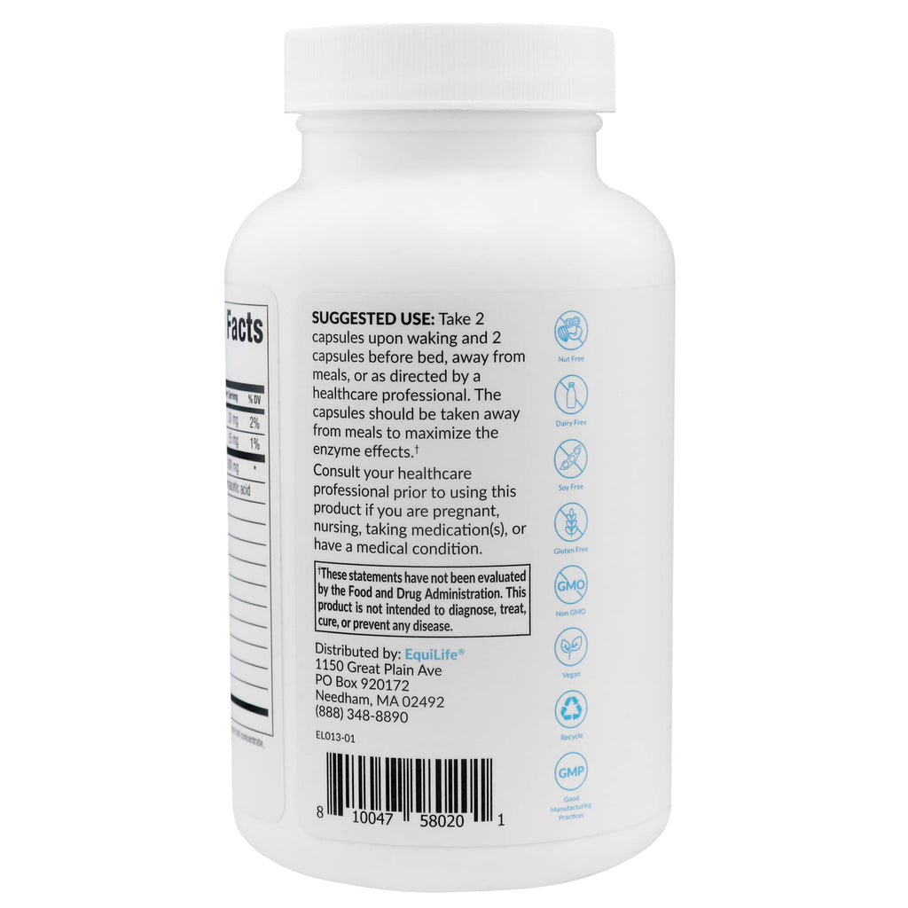 Equilife FloraFilm Enzyme Blend for Gut Health - 120 Capsules - image 3