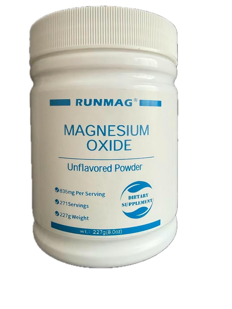 RUNMAG Pure Magnesium Oxide Powder - 227g