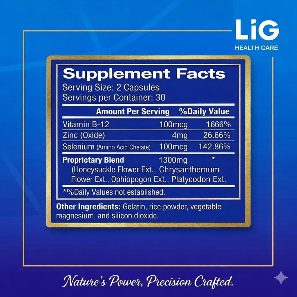 LIG Health Care Thyroid Health Herbal Supplement - 60 Capsules - image 2