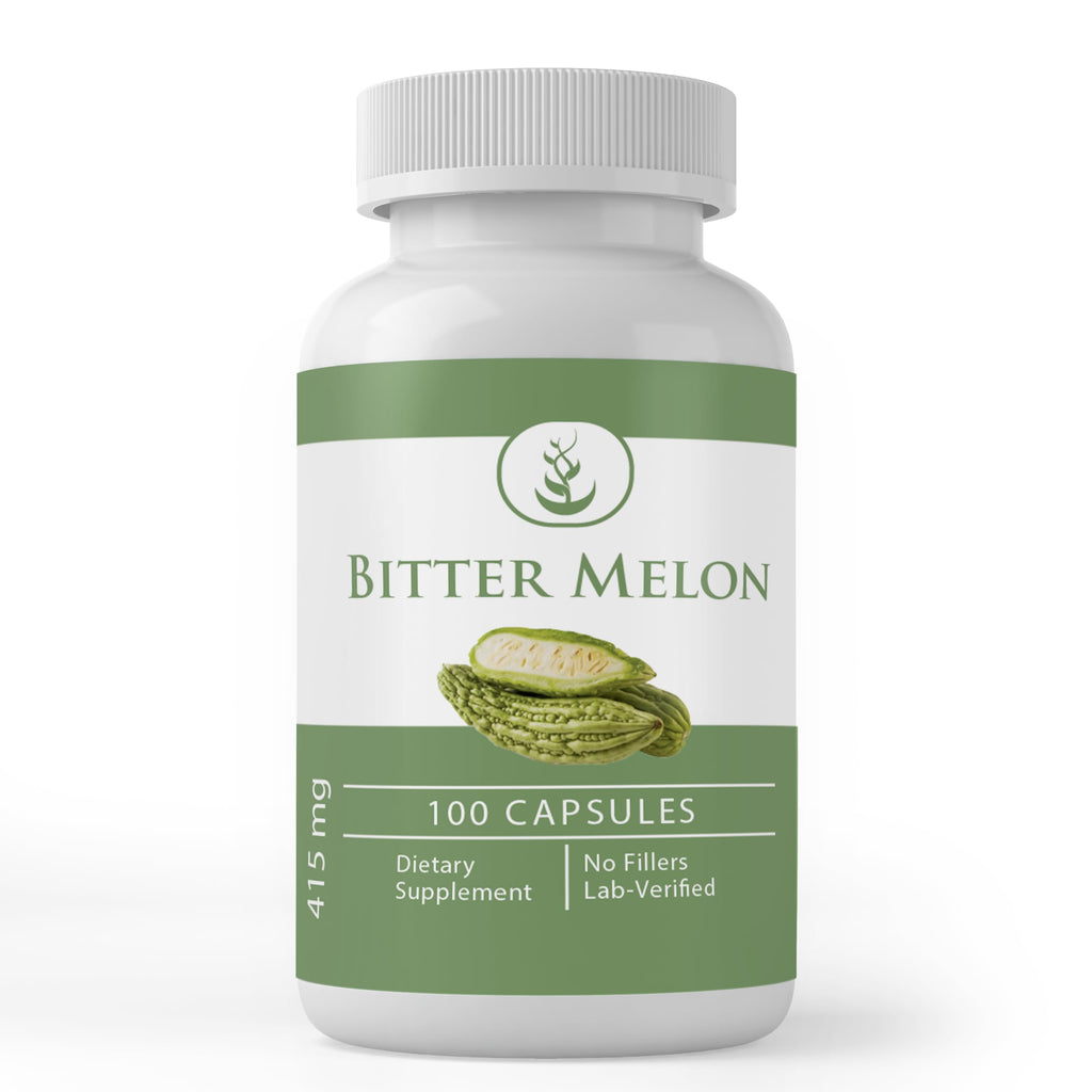 PURE ORIGINAL INGREDIENTS Bitter Melon Extract - 100 Capsules