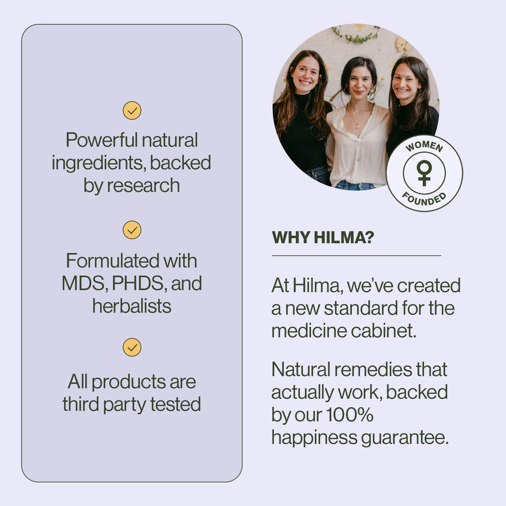 Hilma Occasional Constipation Relief - 46 Vegan Capsules - image 7