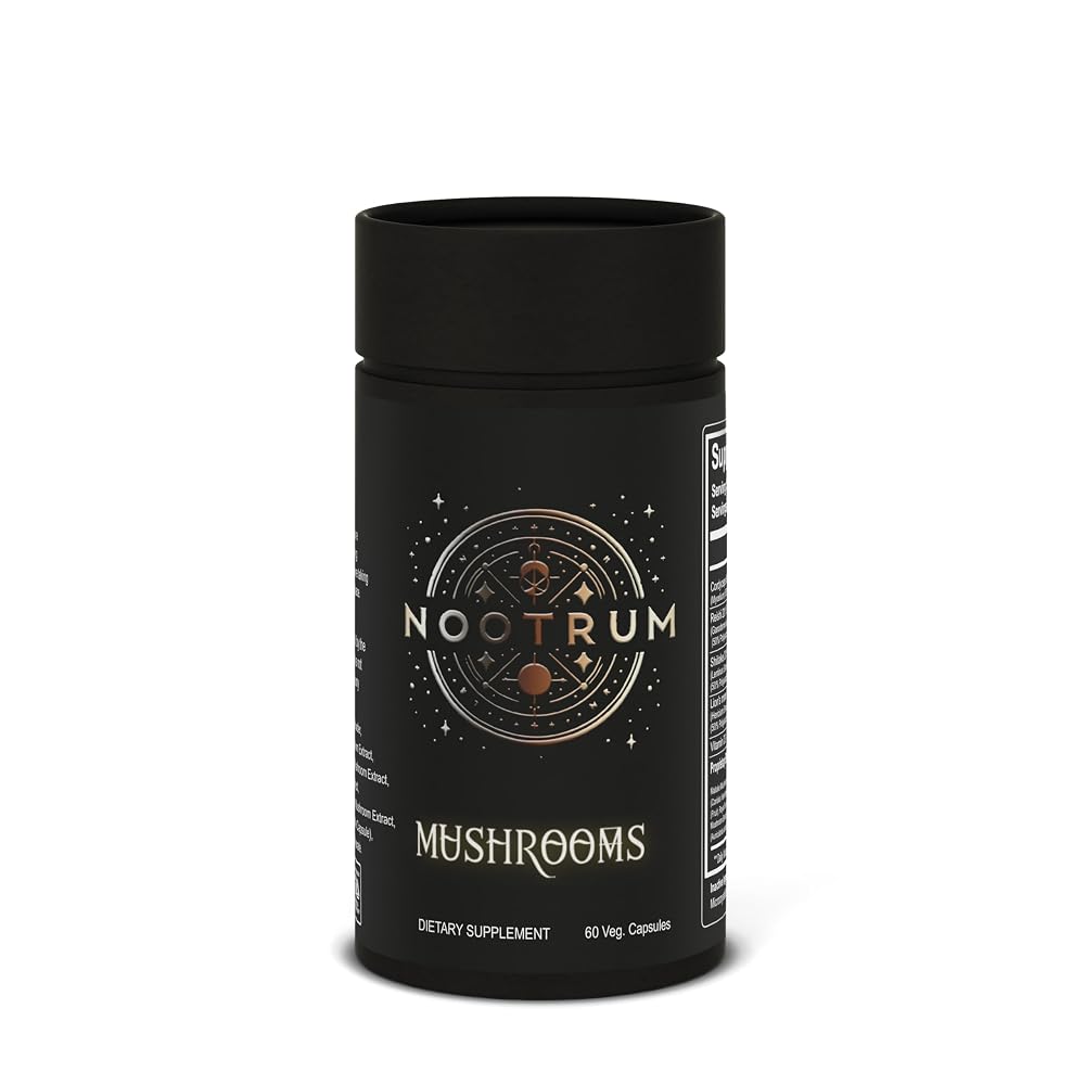 Nootrum Mushrooms with Lion's Mane & Cordyceps - 120 Capsules