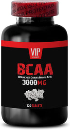VIP Supplements BCAA 3000 MG Branched Chain Amino Acid - 120 Tablets - image 5
