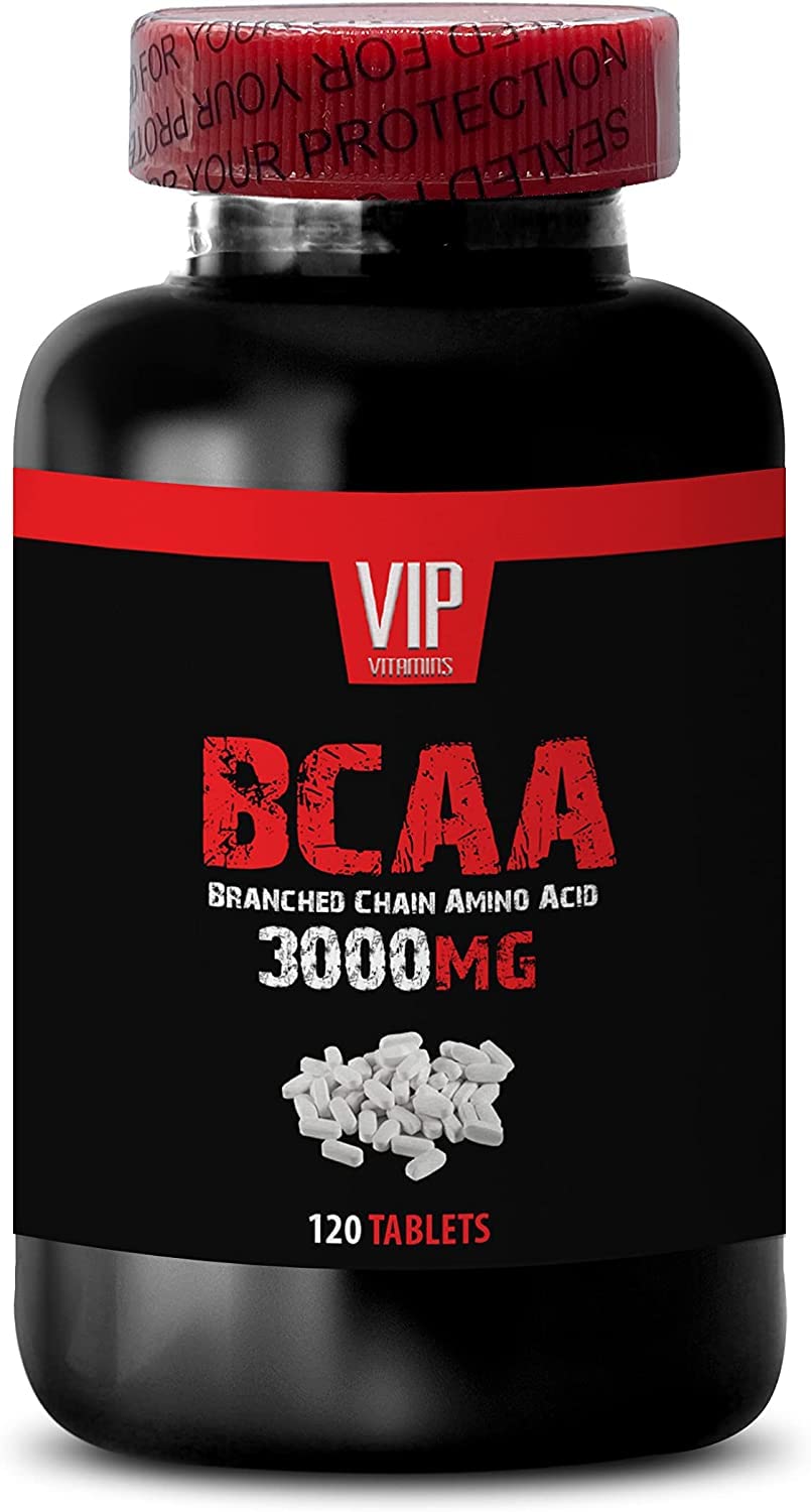 VIP Supplements BCAA 3000 MG Branched Chain Amino Acid - 120 Tablets - image 5