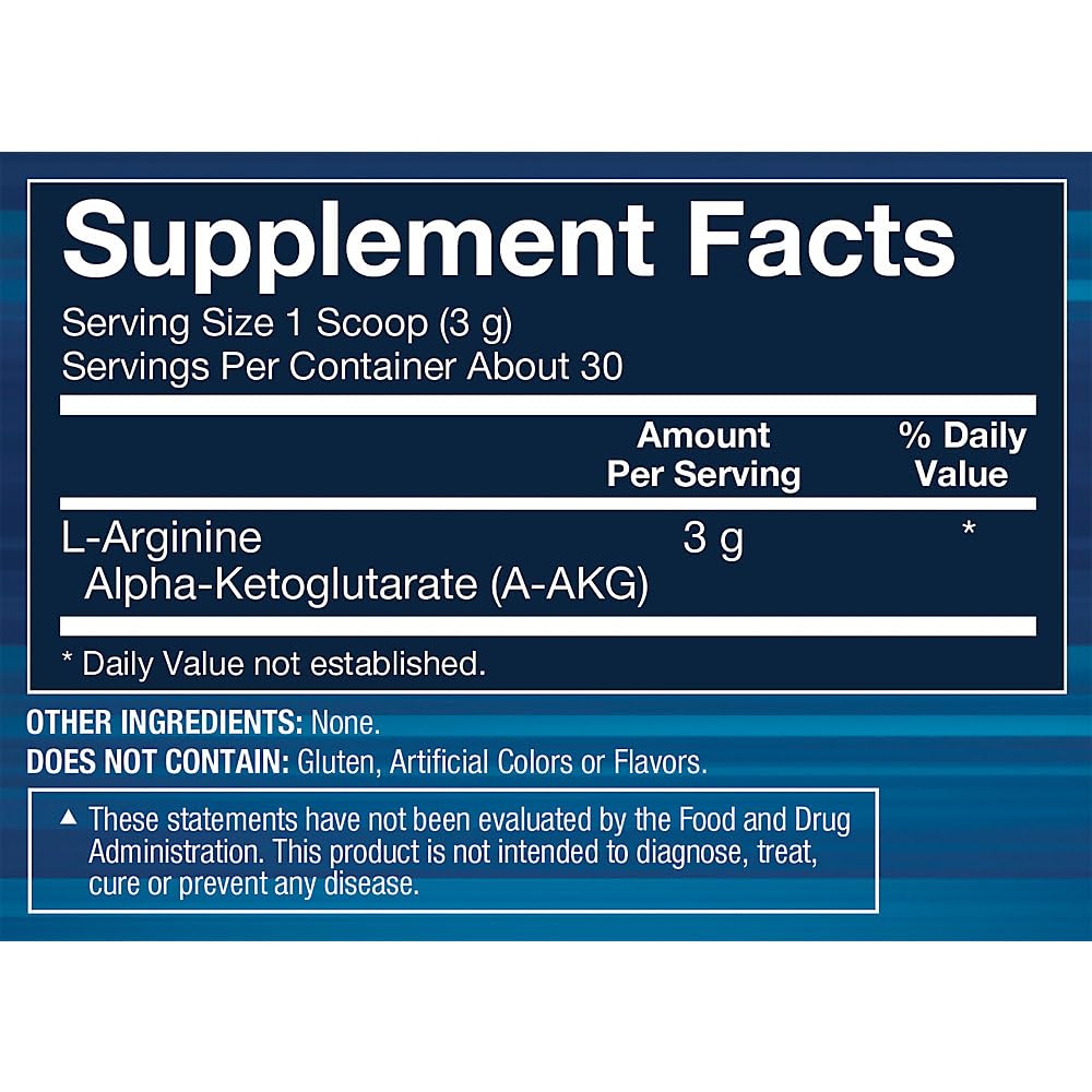 BodyTech L-Arginine AKG 3000mg Powder - 3.17 oz - image 2