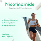 Clear Formulas Vitamin B3 Nicotinamide 500mg - High Absorption Form