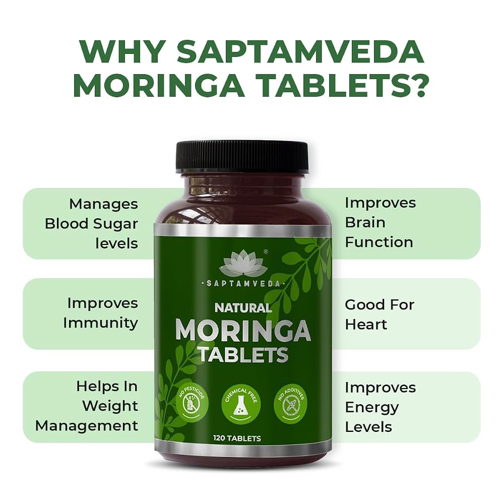 Generic Senta Natural Moringa Tablets 500mg - 480 Tablets - image 4
