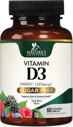 Nature's Nutrition Vitamin D3 5000 IU - Extra Strength Vitamin D