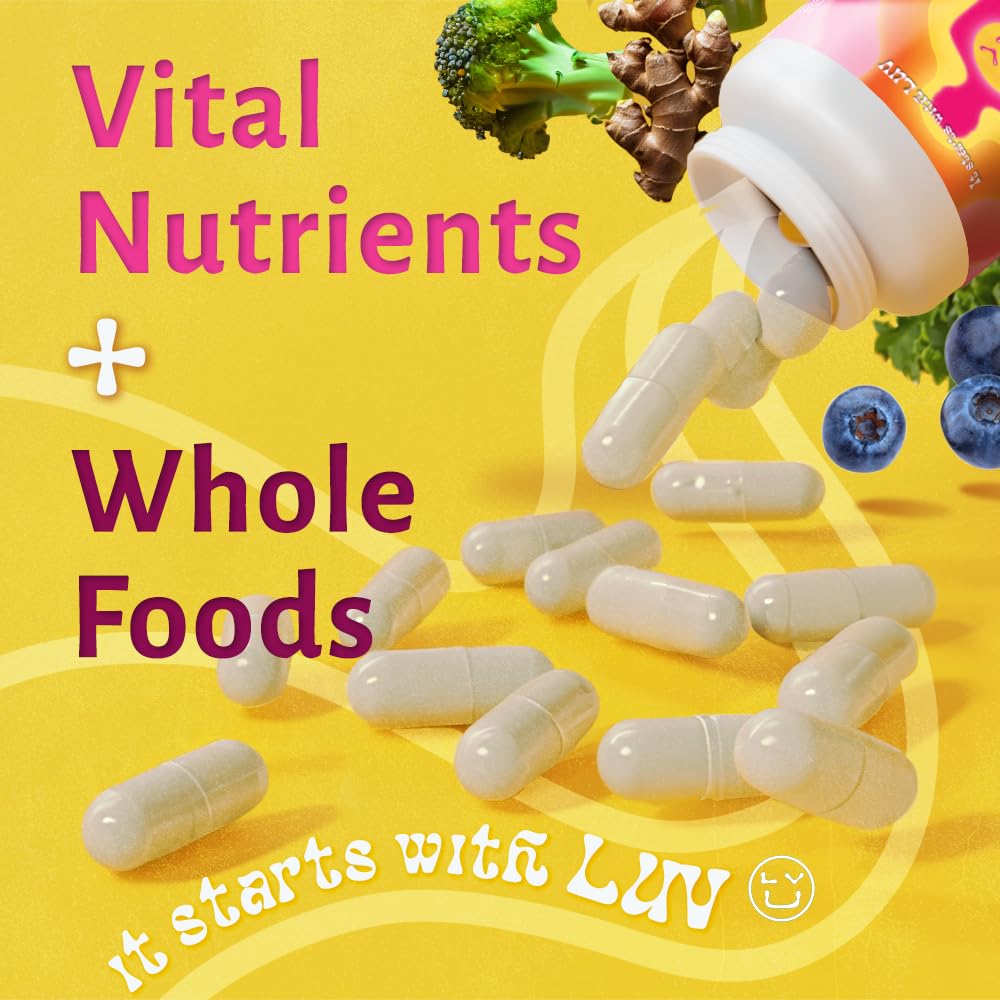 LUV Everyday Women's Multivitamin 50+ Formula - 60 Capsules - image 4