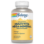 SOLARAY Multi-Vita Mega-Mineral Multivitamin - 120 Capsules