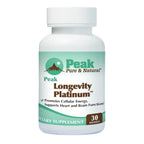 Peak Pure & Natural Platinum PQQ with CoQ10 - 30 Softgels