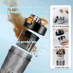 TDXVPB Self electric Stirring Cup with powder box Protein Shake