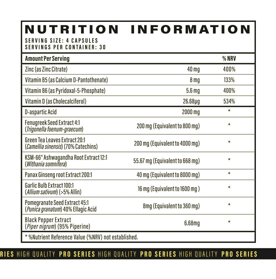 TestoPrime Testosterone Booster for Men - 120 Tablets - image 3