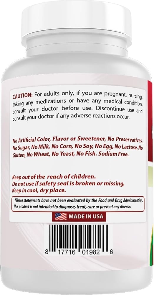 Best Naturals Hibiscus 10:1 Extract 2500 mg - 120 Capsules - image 7