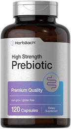 Horbäach Prebiotic for Men and Women - 120 Capsules