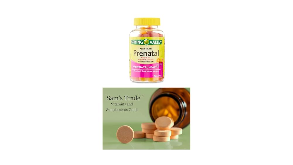 Sam's Trade Prenatal Multivitamin Gummies - 90 Count
