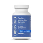 BodyBio Butyrate Calcium Magnesium Postbiotic - 100 Capsules