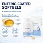 Generic rTG Omega-3 Fish Oil 600mg EPA DHA - 180 Softgels - image 3