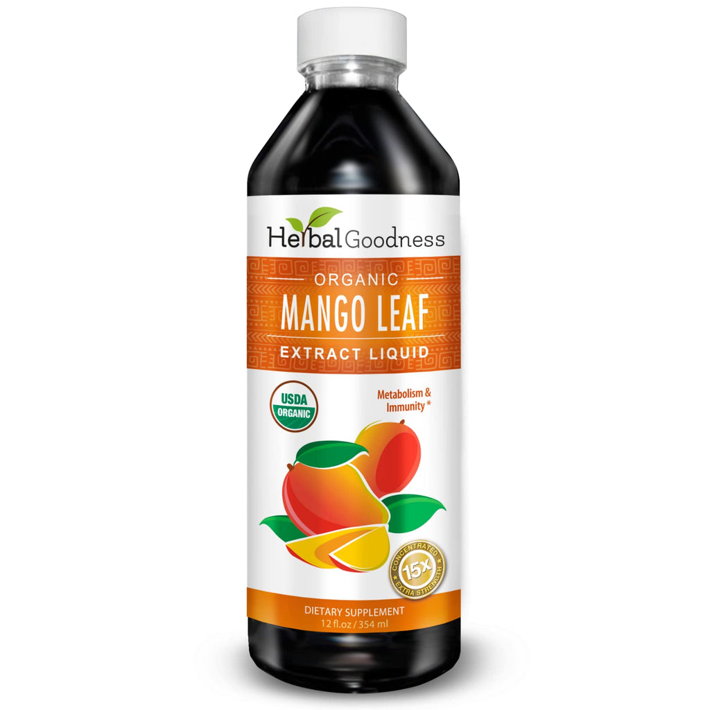 Herbal Goodness Organic Mango Leaf Extract Liquid - 1 fl oz - image 2