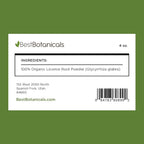 Best Botanicals Licorice Root Powder - 4 oz - image 8