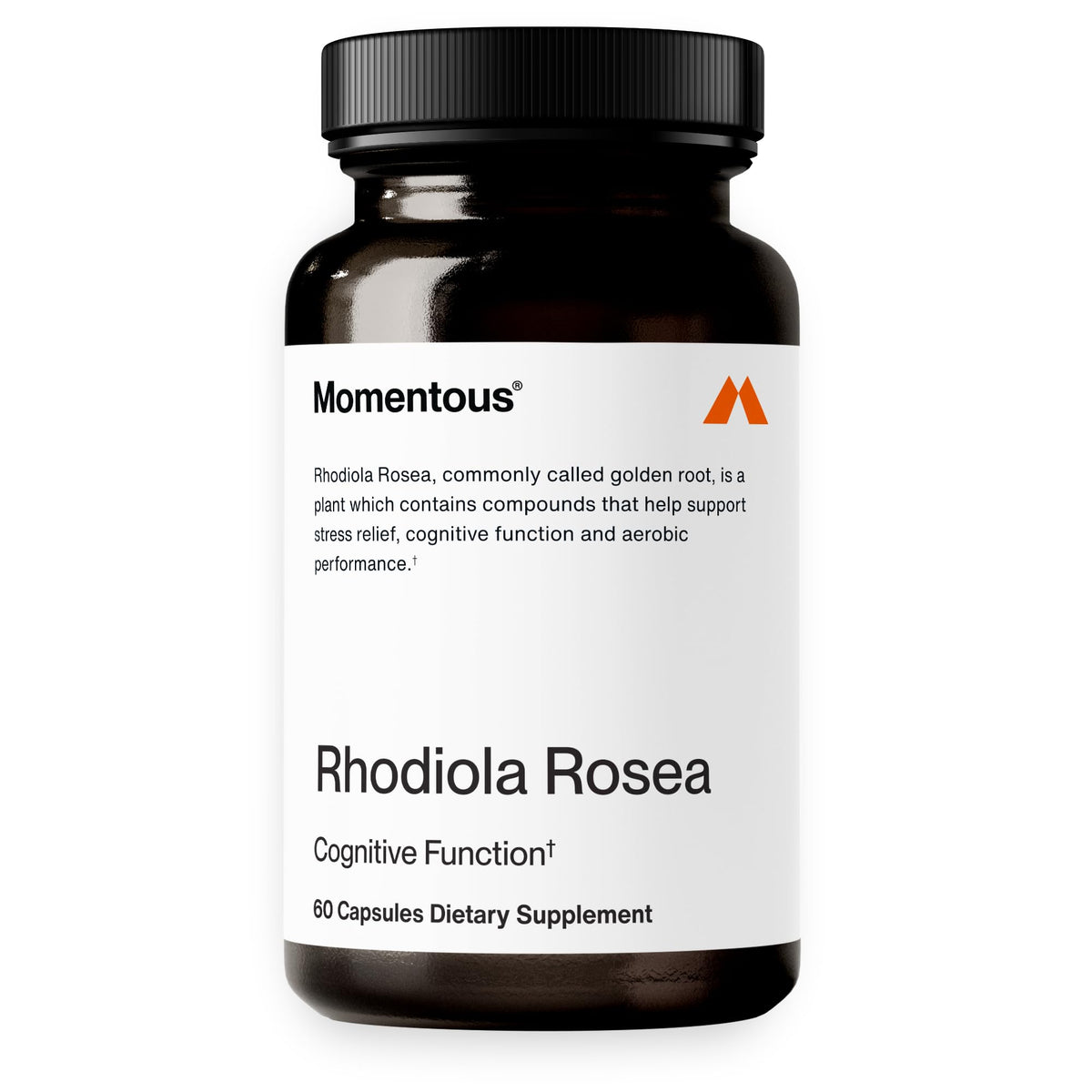 Momentous Rhodiola Rosea Root Extract 100mg - 60 Capsules