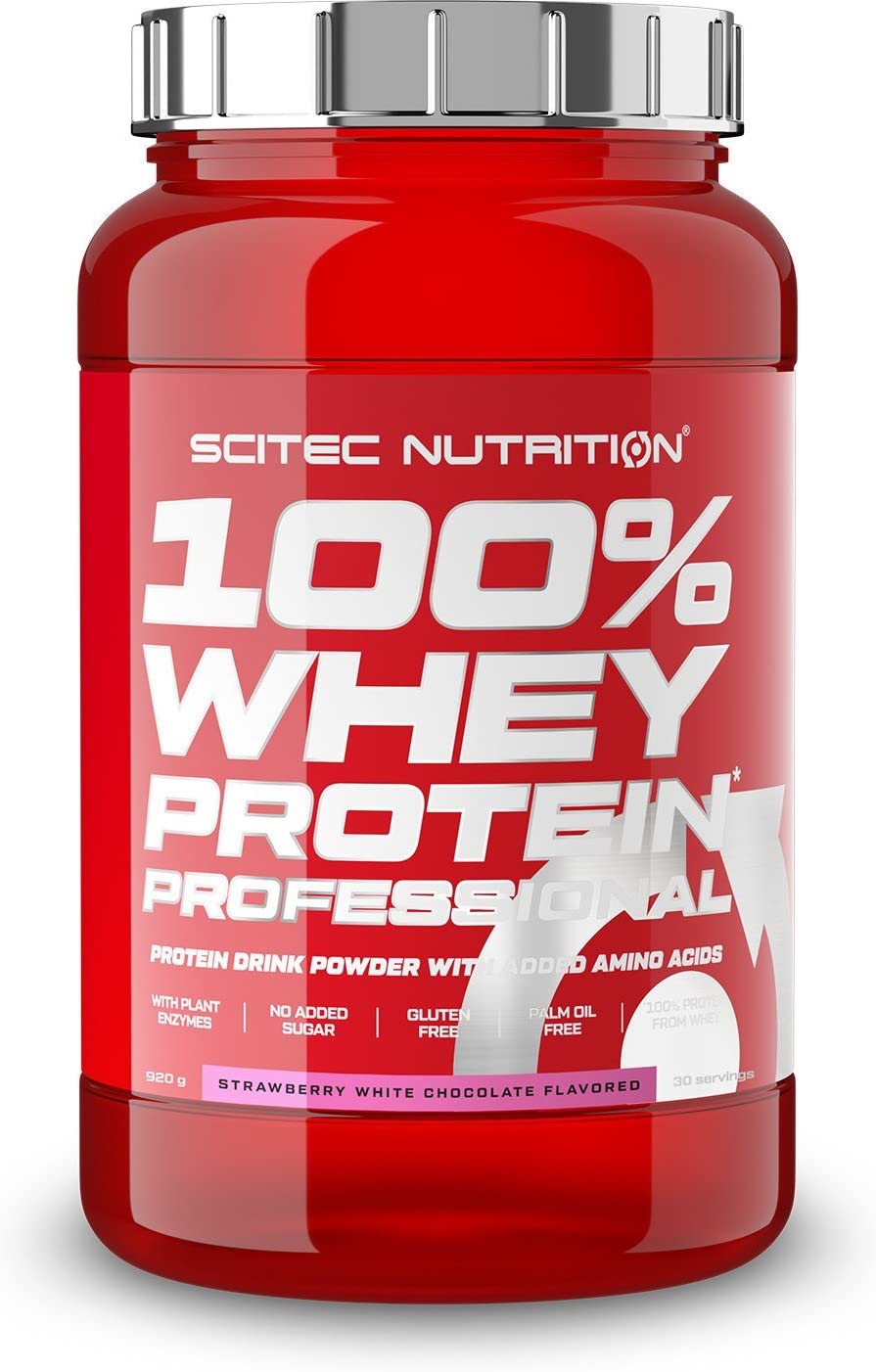 Scitec Nutrition 100% Whey Professional Strawberry White Chocolate - 920g
