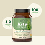 Complete Natural Products Icelandic Sea Kelp 600mg Thyroid Support - image 5