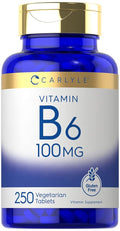 Carlyle Vitamin B6 100mg - 250 Tablets