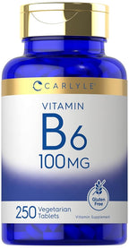 Carlyle Vitamin B6 100mg - 250 Tablets