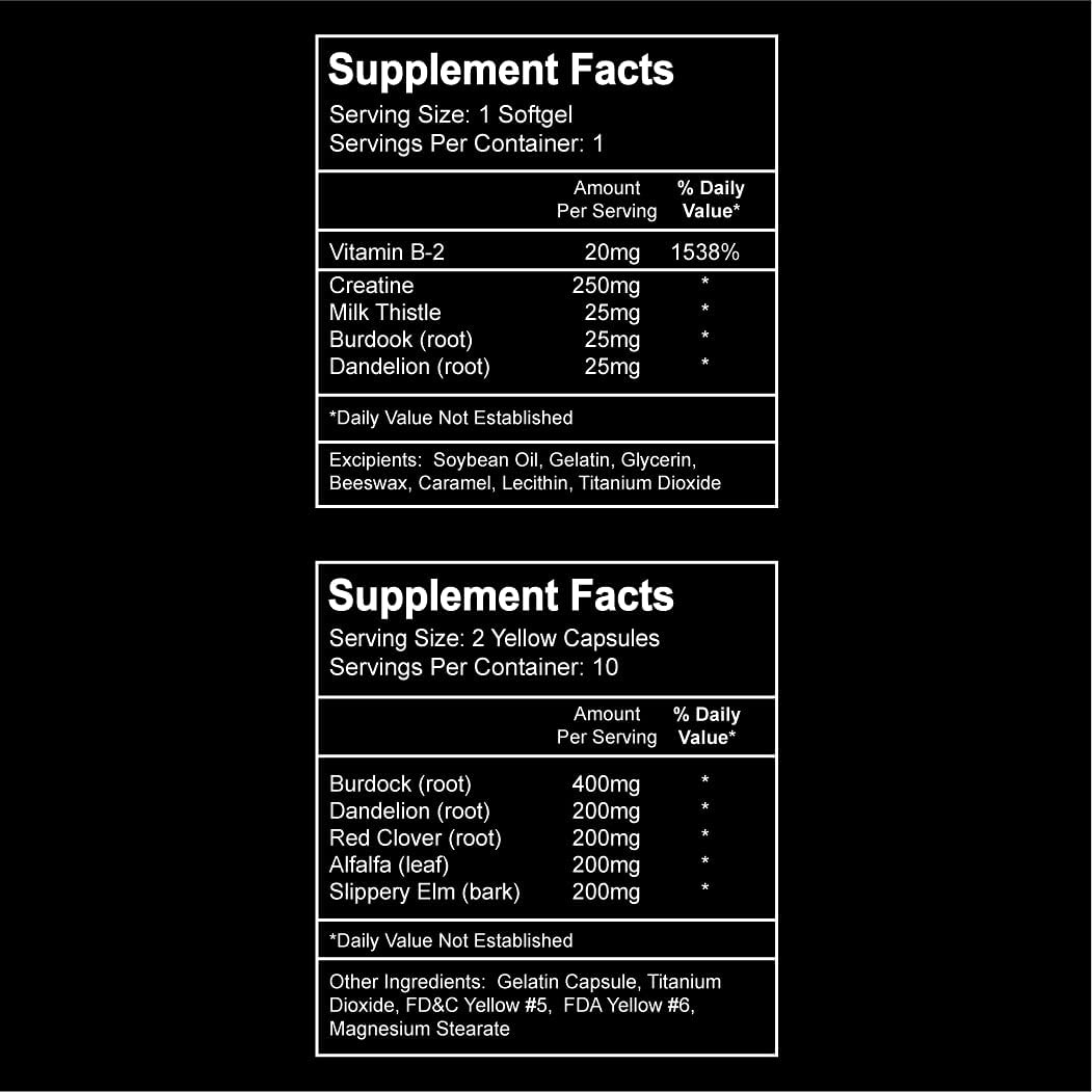 Wellgenix Puriclean X5 Complete Body Cleanser - 20 Capsules + 1 Softgels - image 3