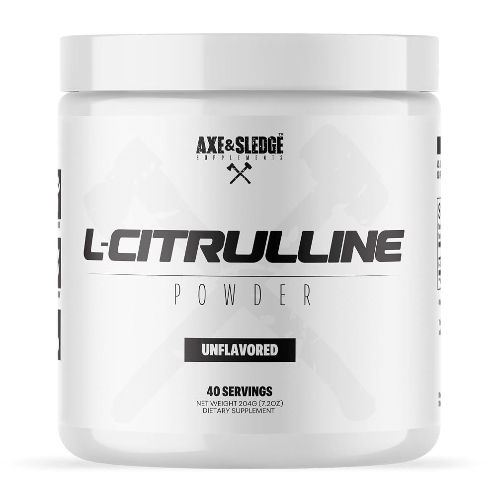 Axe & Sledge Basics Citrulline L-Citrulline Powder - 40 Servings