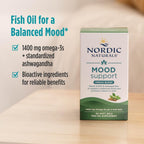 Nordic Naturals Mood Support Omega-3 1400mg EPA+DHA - 60 Softgels - image 3