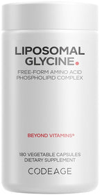 Codeage Liposomal Glycine 1500mg Amino Acid - 180 Capsules