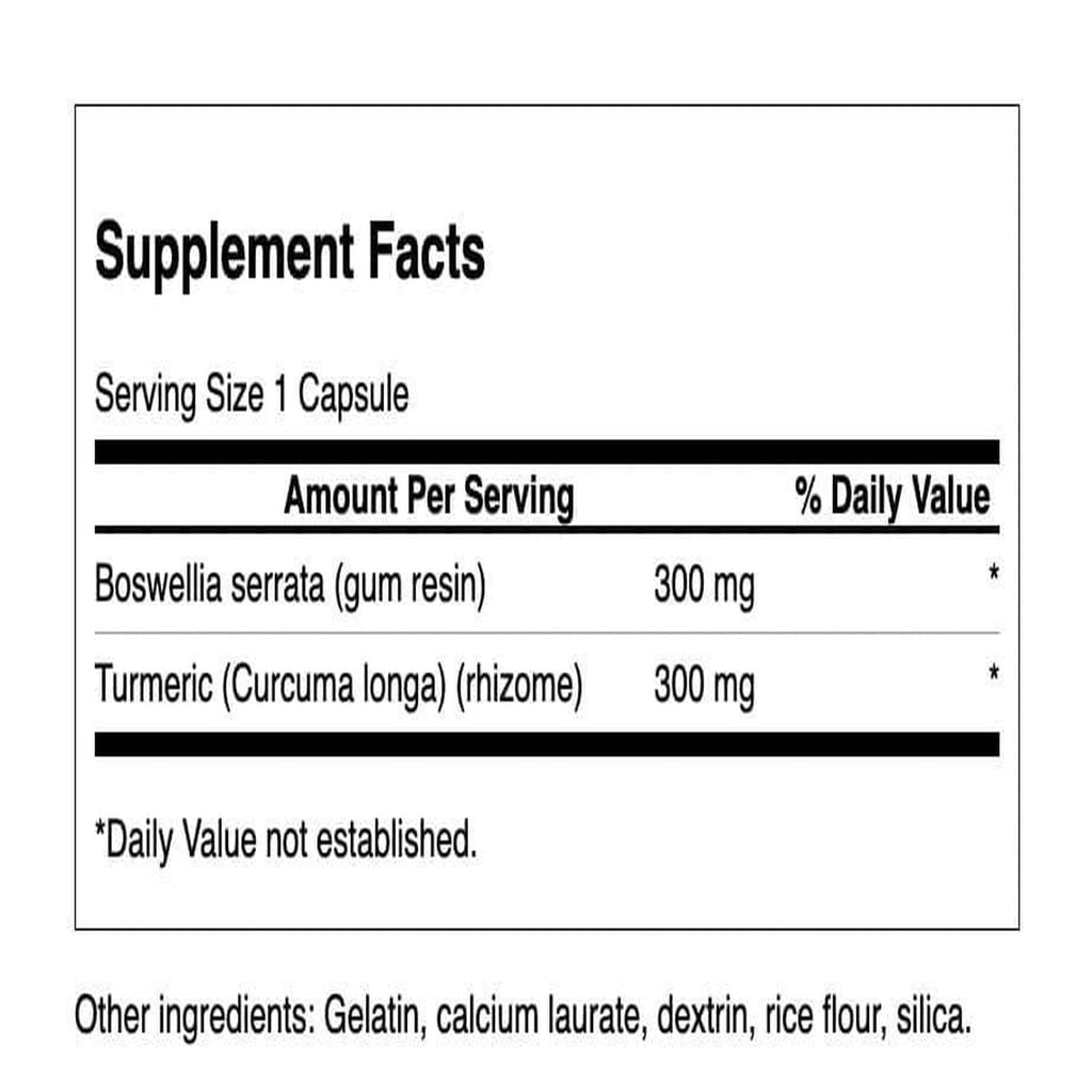 Swanson Full Spectrum Boswellia & Curcumin Natural Formula
