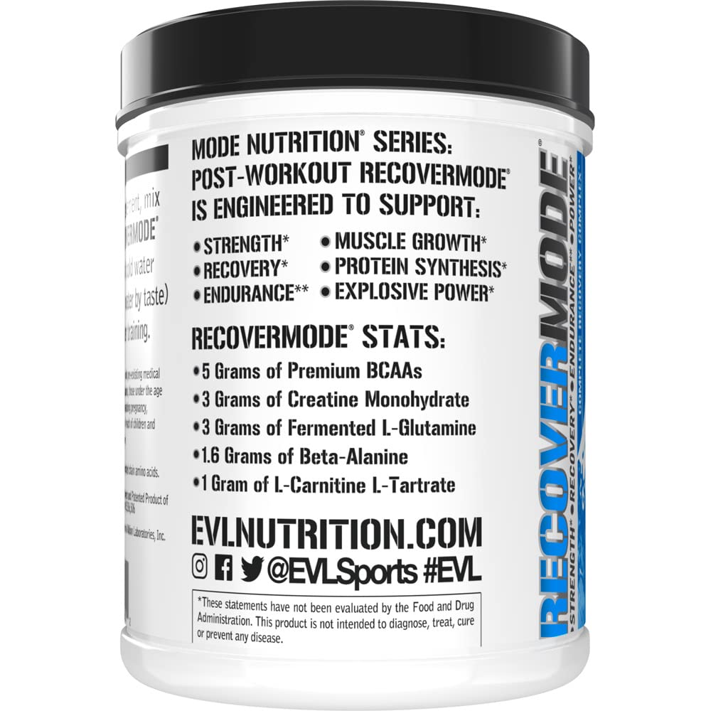 Evlution Nutrition Recover Mode Post Workout Powder - 30 Servings - image 5